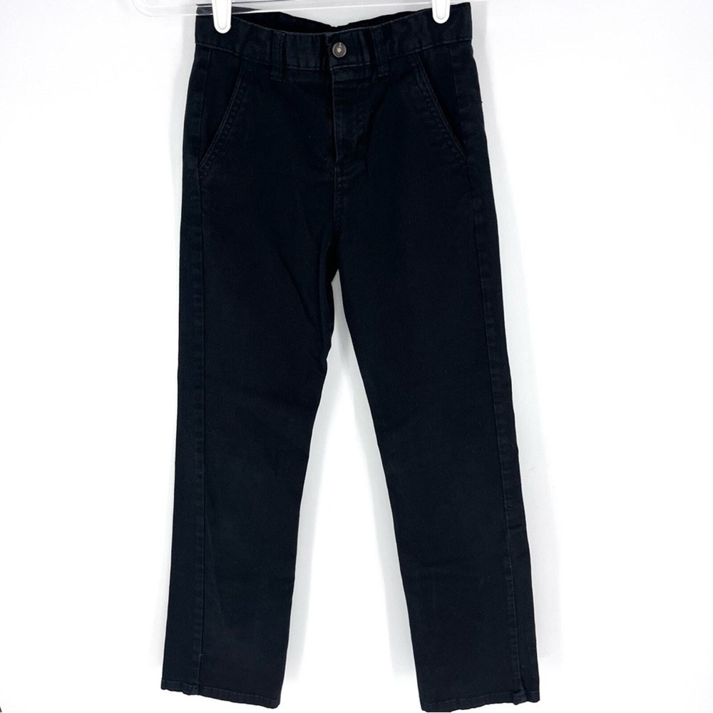 Chaps Approved‎ Schoolwear Straight Leg Chinos Black Size 14 Slim